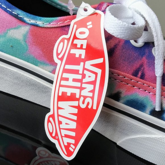 Vans Women's Authentic Tie Dye Low-Top Canvas Sneaker - Picture 6 of 11